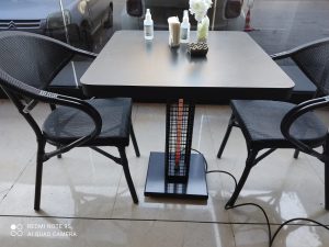 masa altı ısıtıcı, ısıtmalı masa ayağı